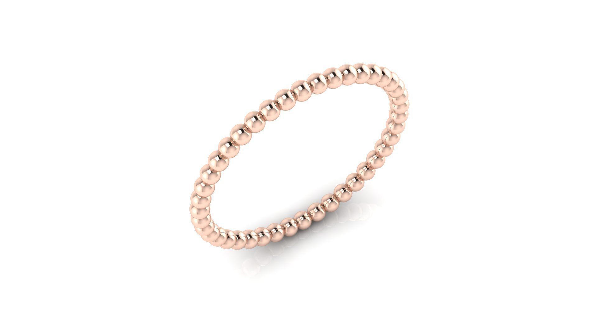 Modern Minimalistic Ring 3D print model_3