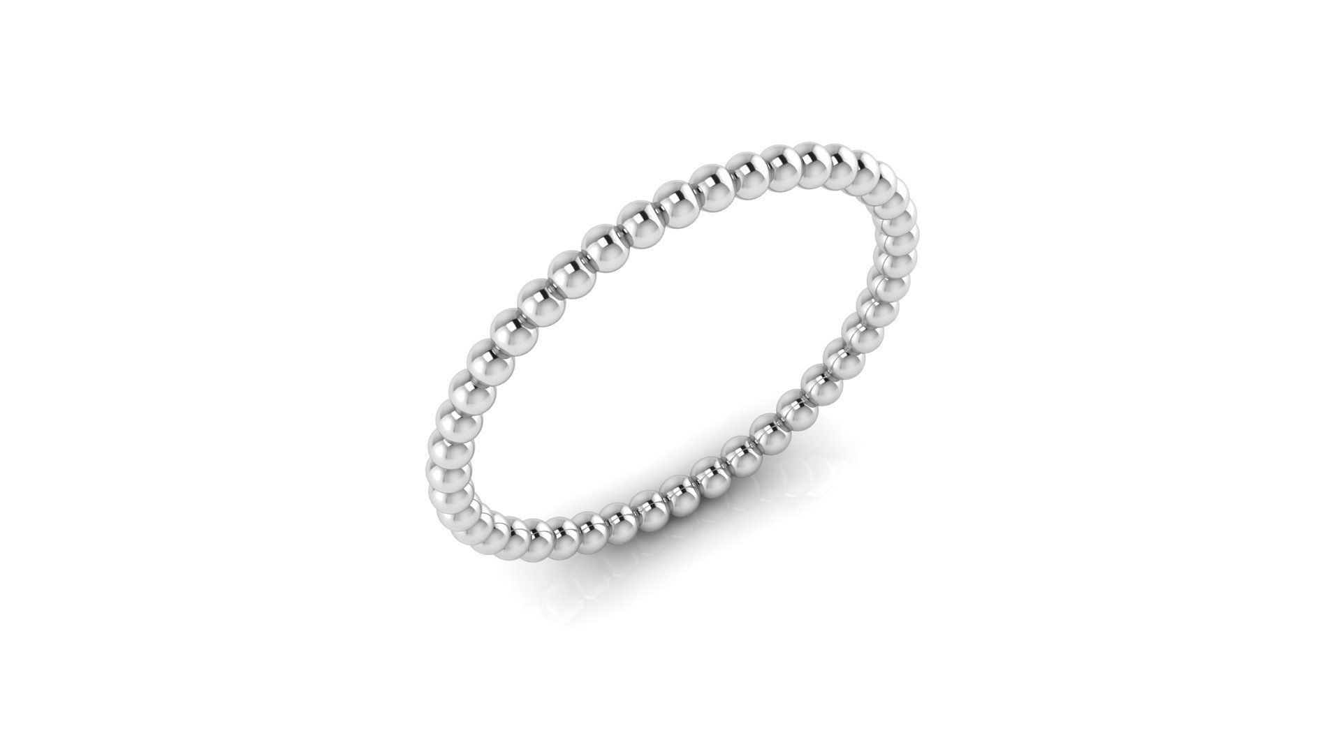 Modern Minimalistic Ring 3D print model_9