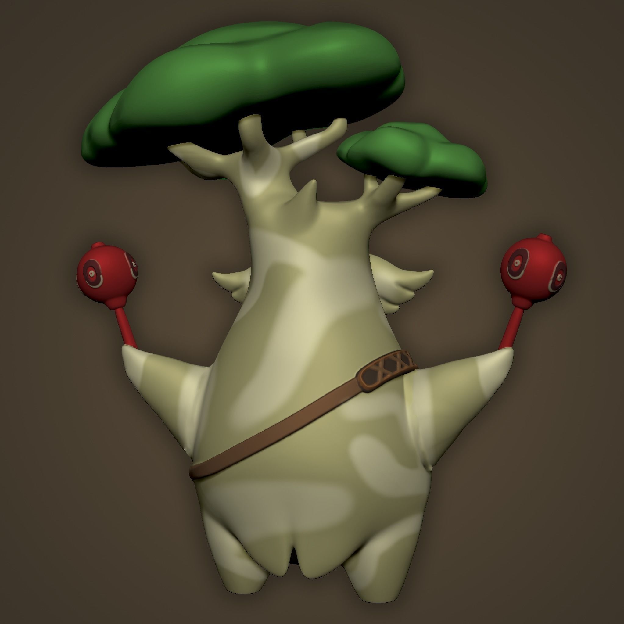 Obab and 9 Koroks mini figures 3D print model_4