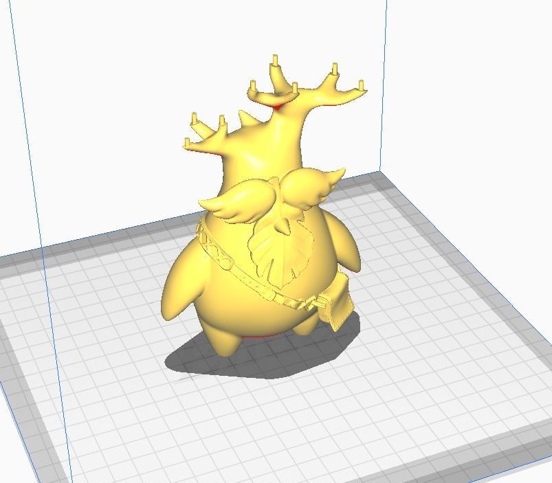 Obab and 9 Koroks mini figures 3D print model_8