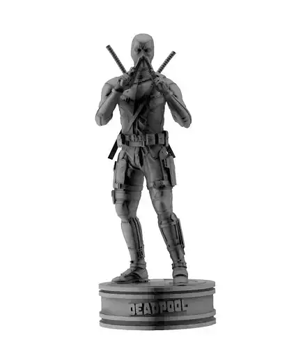 Deadpool 3d print 3D print model