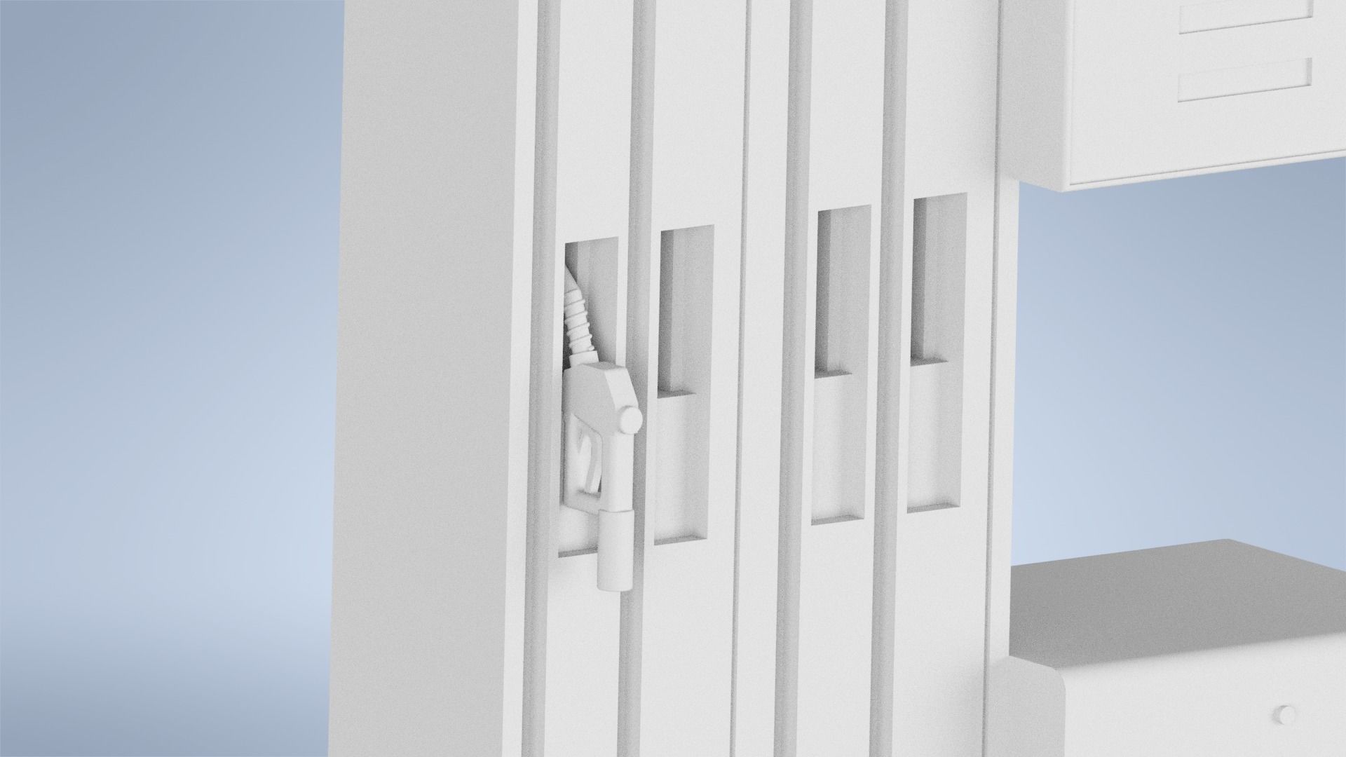 Gasstation expandable 1 35 3D print model_2