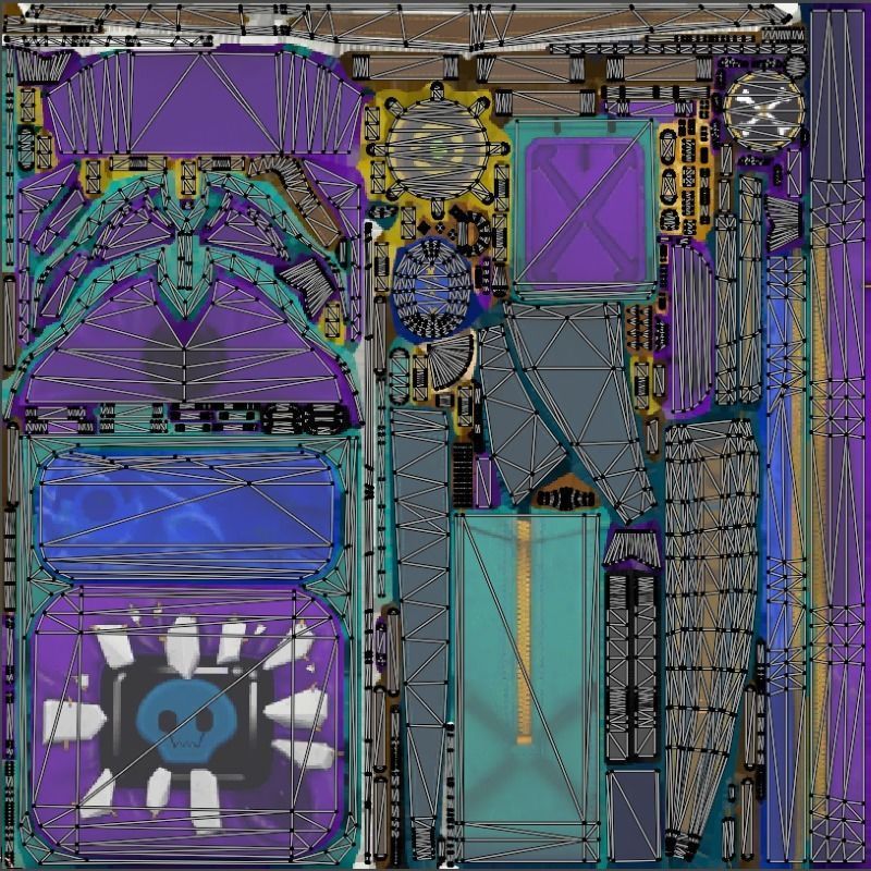 bag 3x Steampunk Captain Backpack 3D model_12