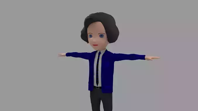 Student - Cartoon Character Woman