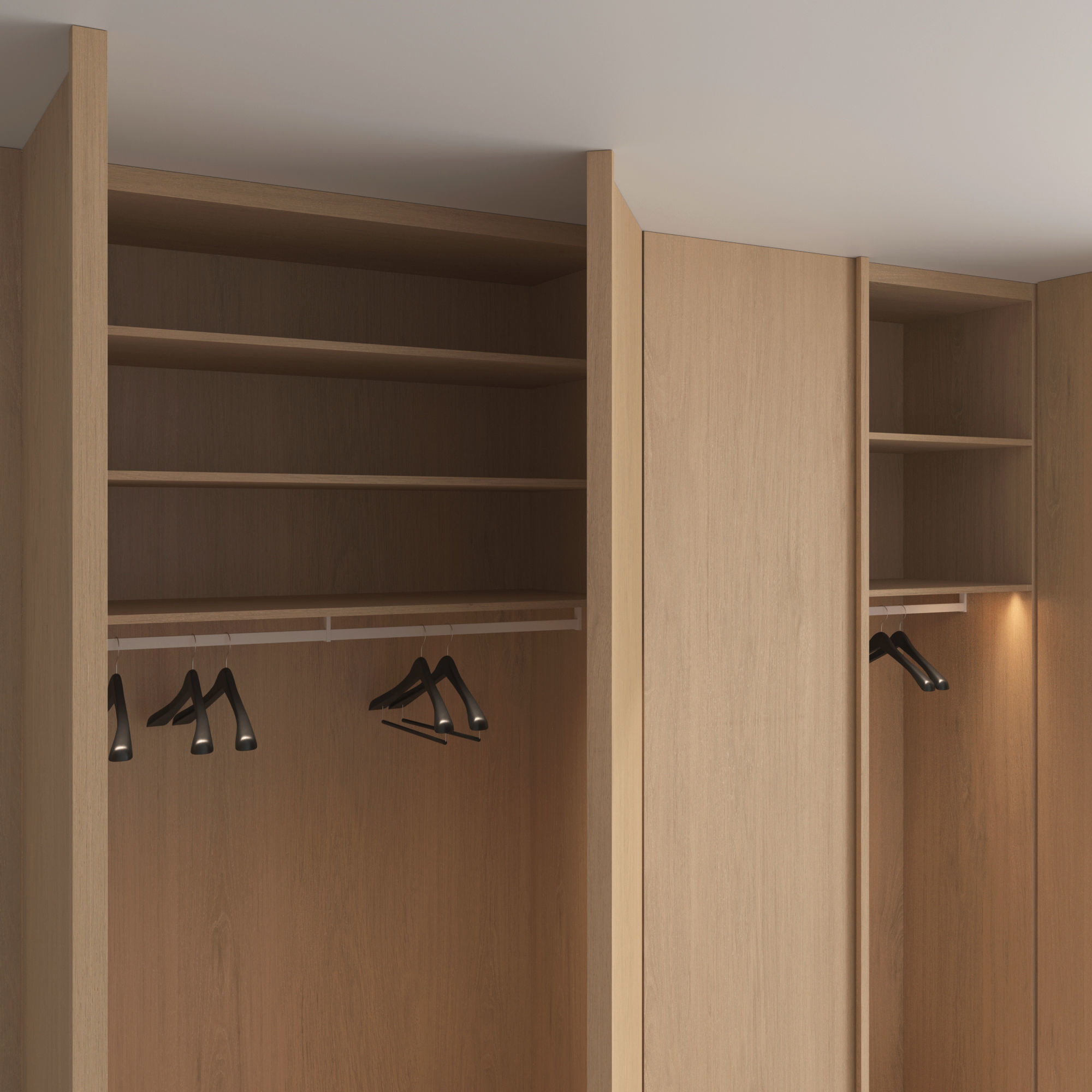 Hallway set 03 3D model_5