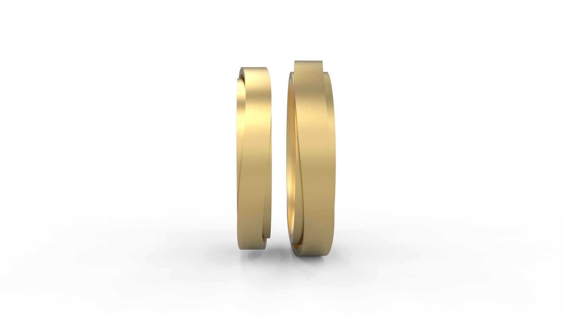 Band Ring 129 3D print model_2