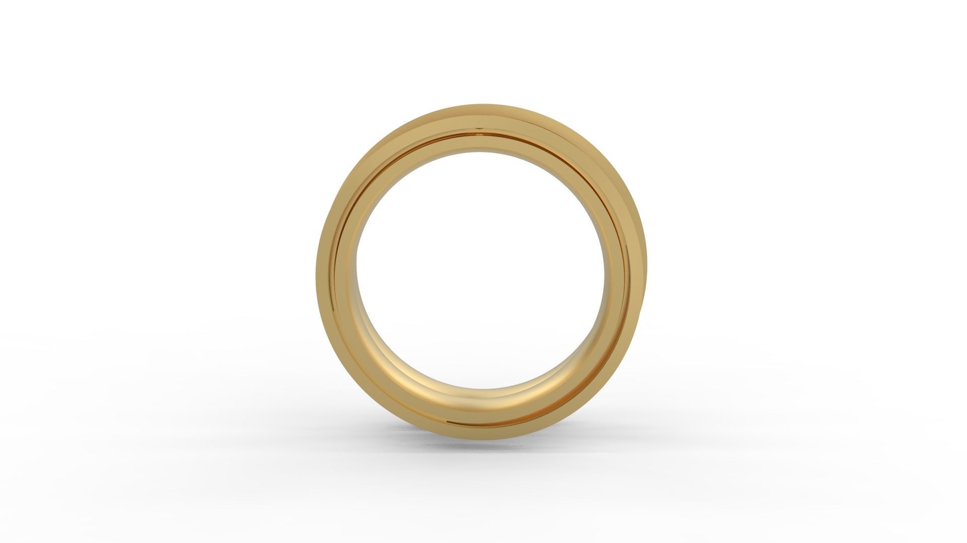 Band Ring 129 3D print model_1