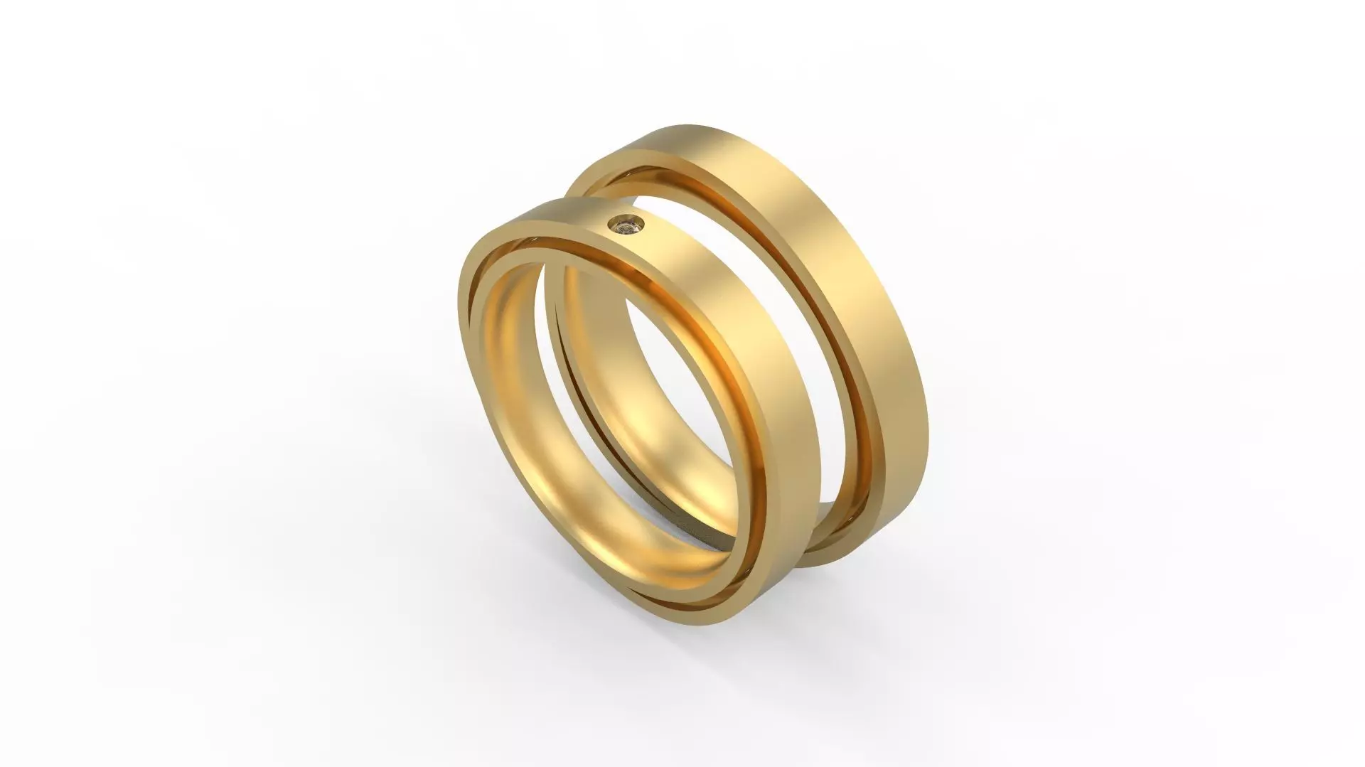 Band Ring 129 3D print model_0