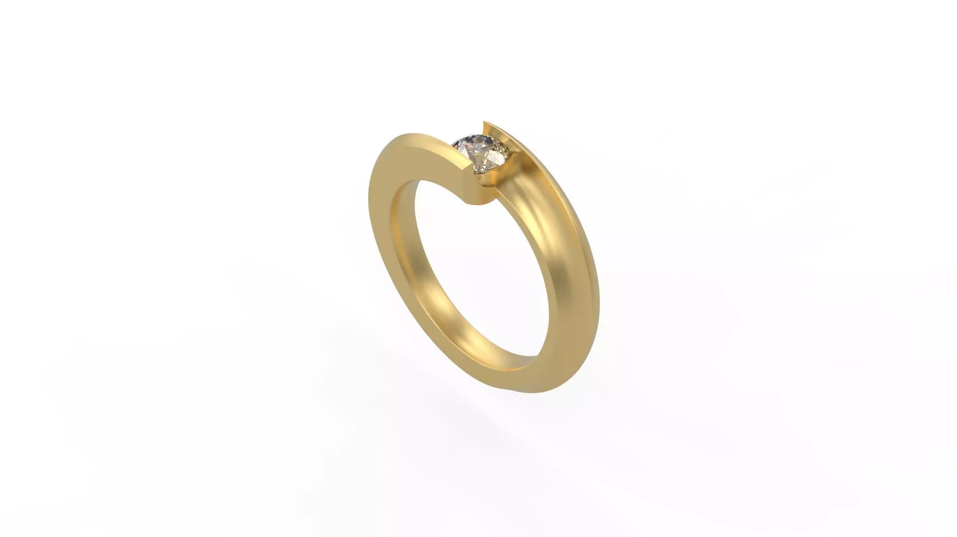 Band Ring 125 3D print model