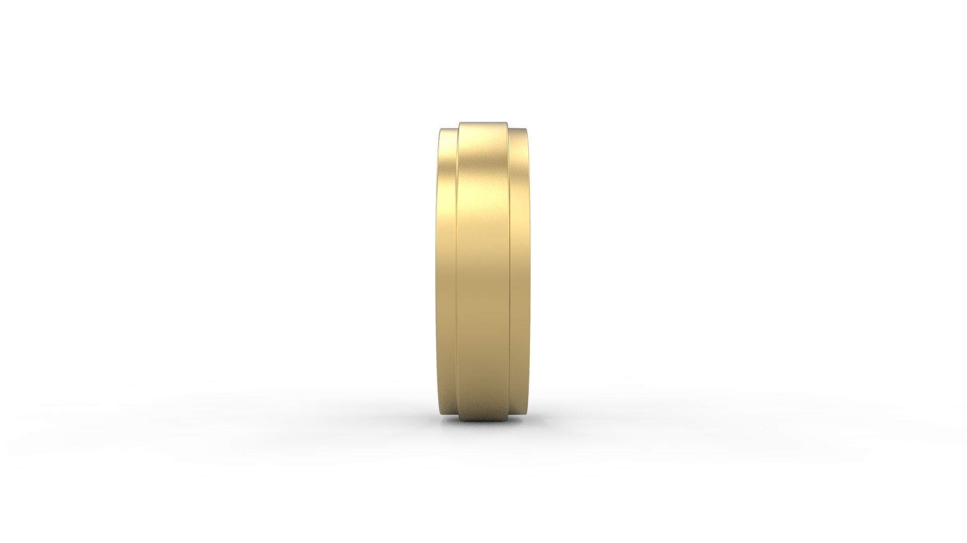 Band Ring 124 3D print model_2
