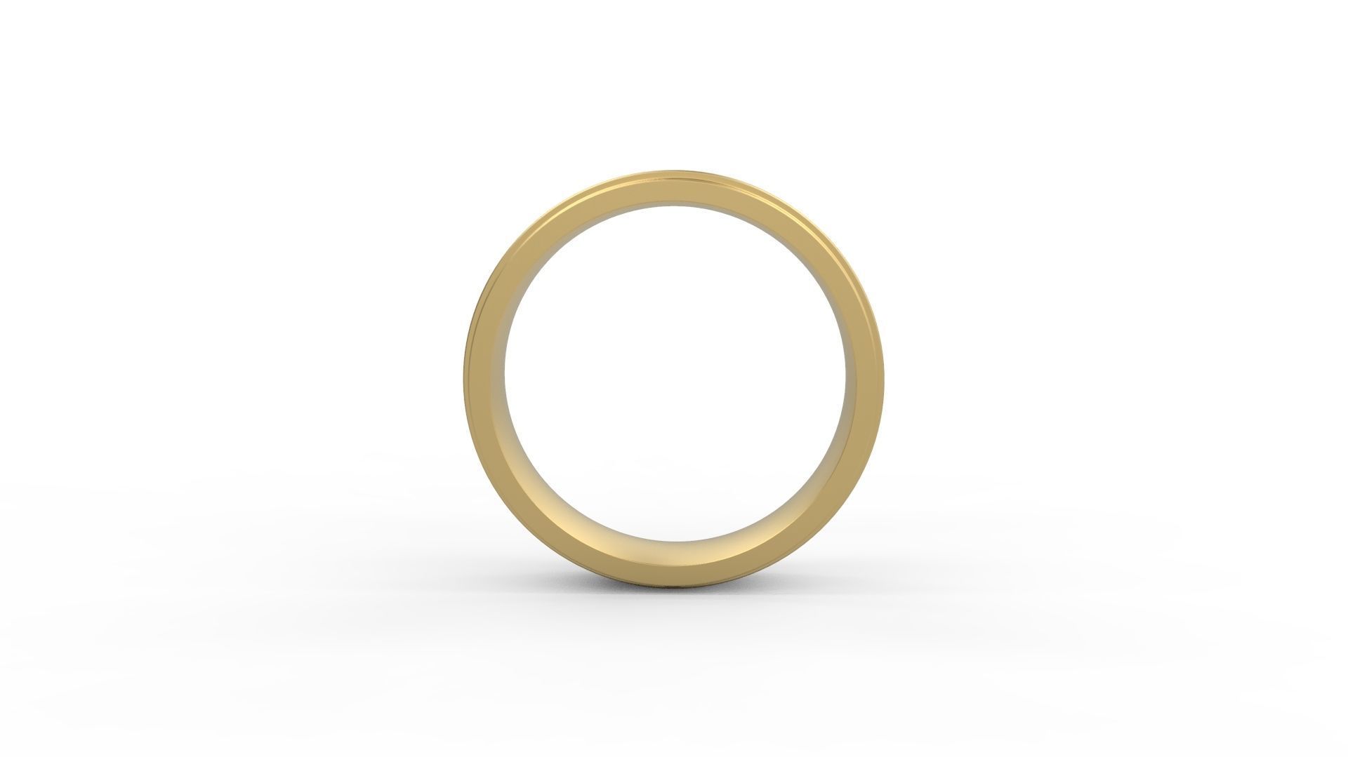 Band Ring 124 3D print model_1