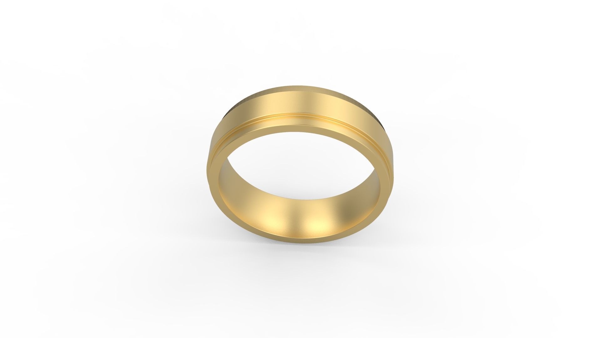Band Ring 124 3D print model_3