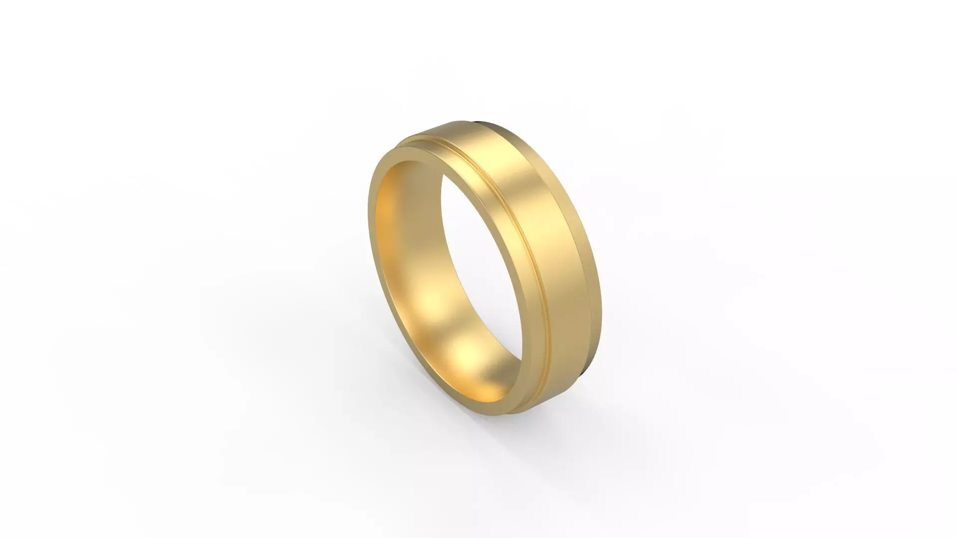 Band Ring 124 3D print model_0