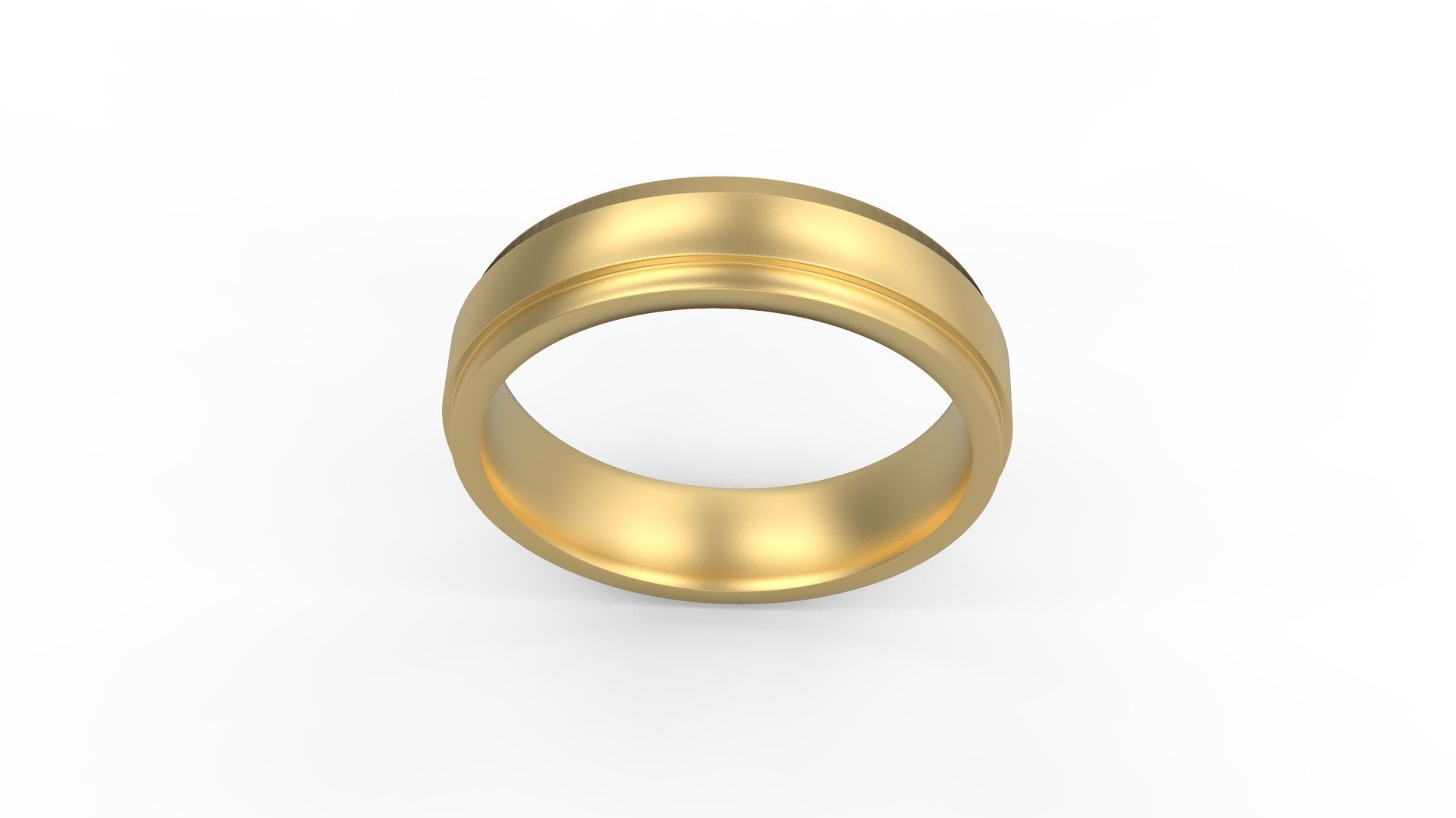Band Ring 123 3D print model_3