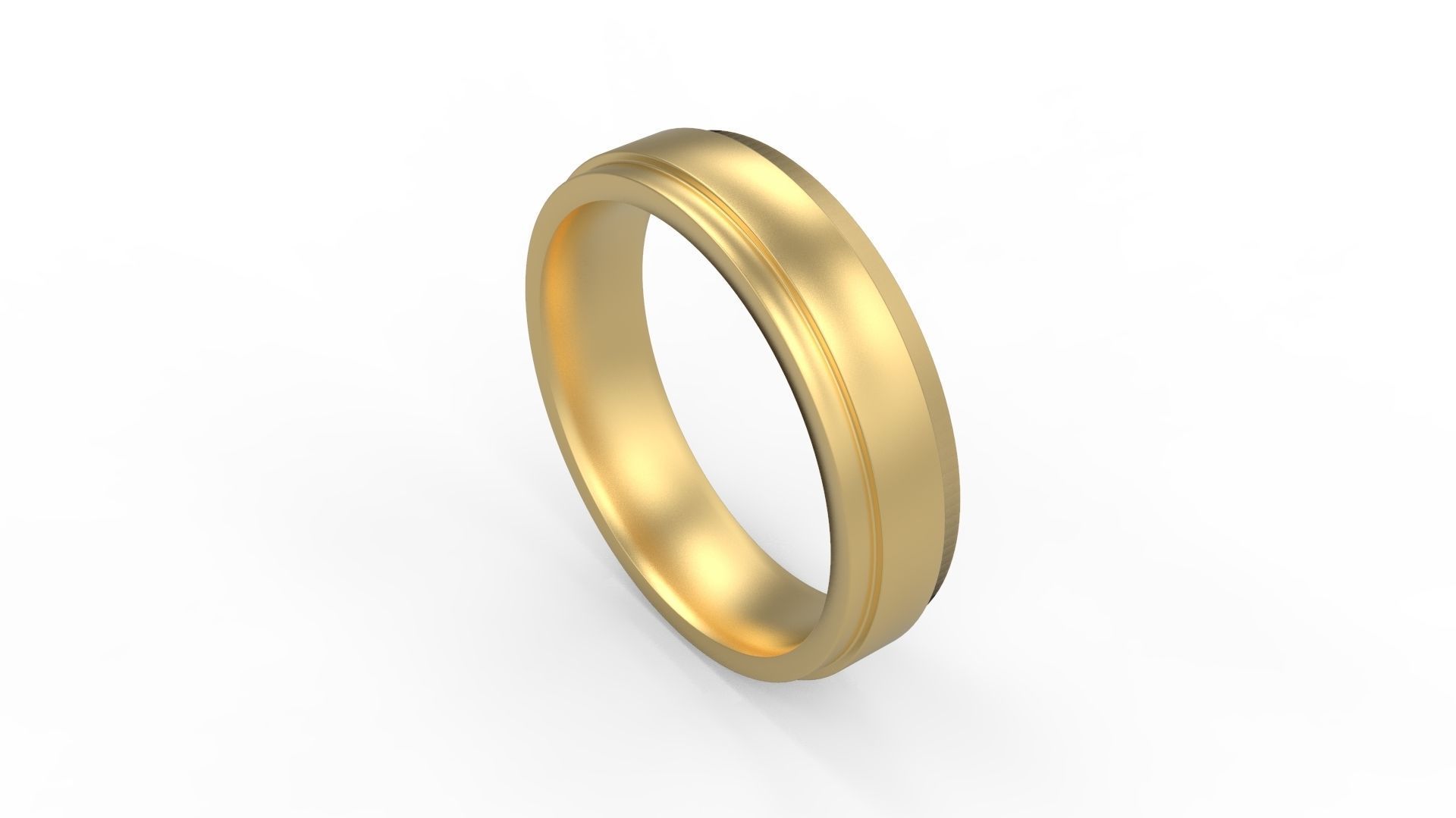 Band Ring 123 3D print model_4