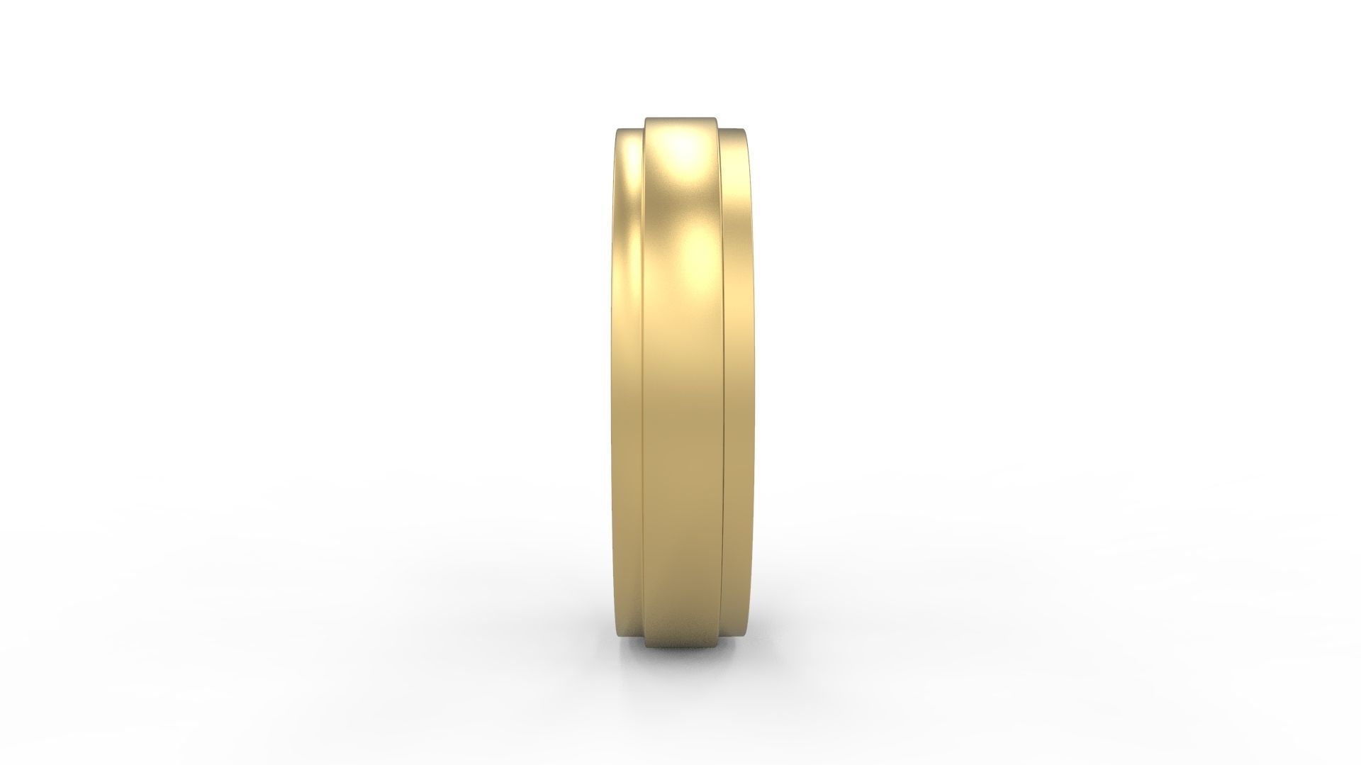 Band Ring 123 3D print model_2