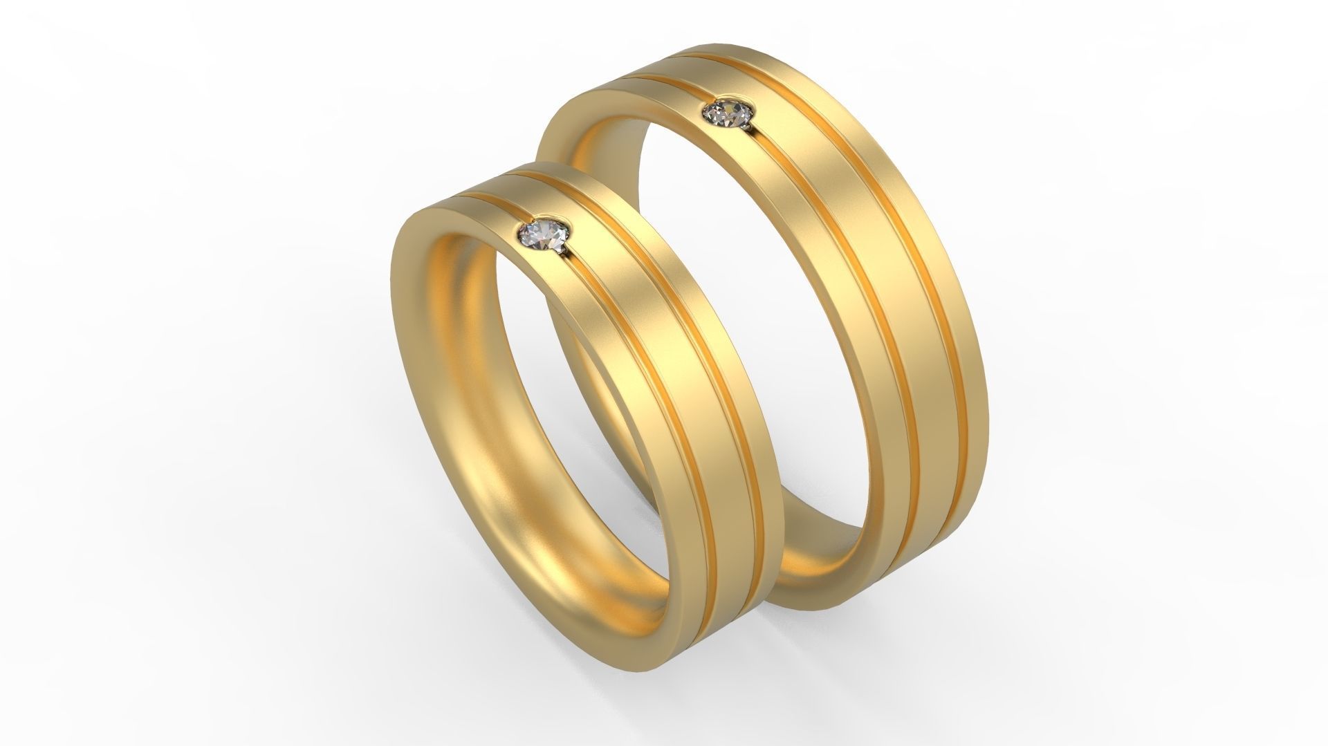 Band Ring 120 3D print model_4