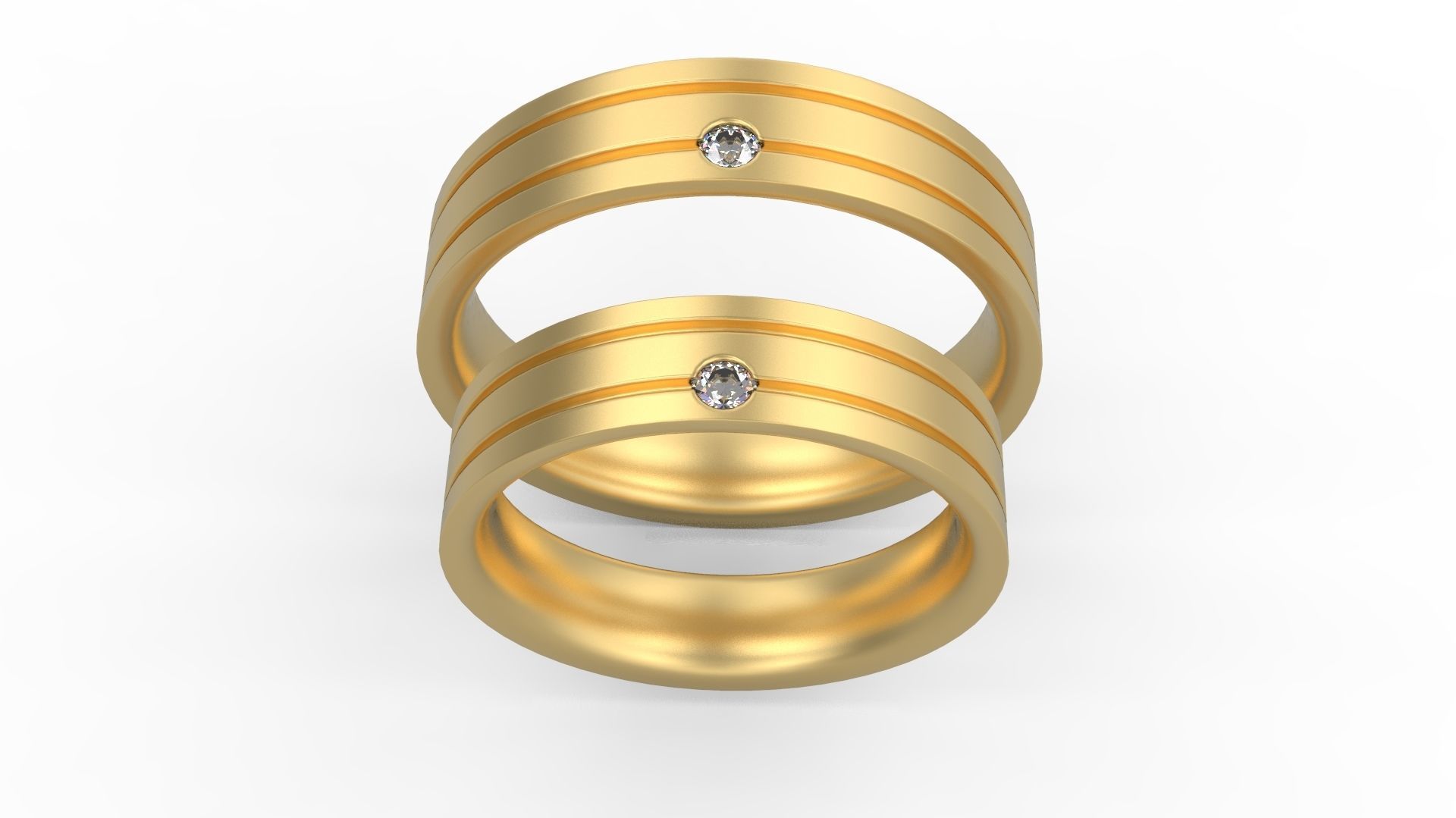 Band Ring 120 3D print model_6