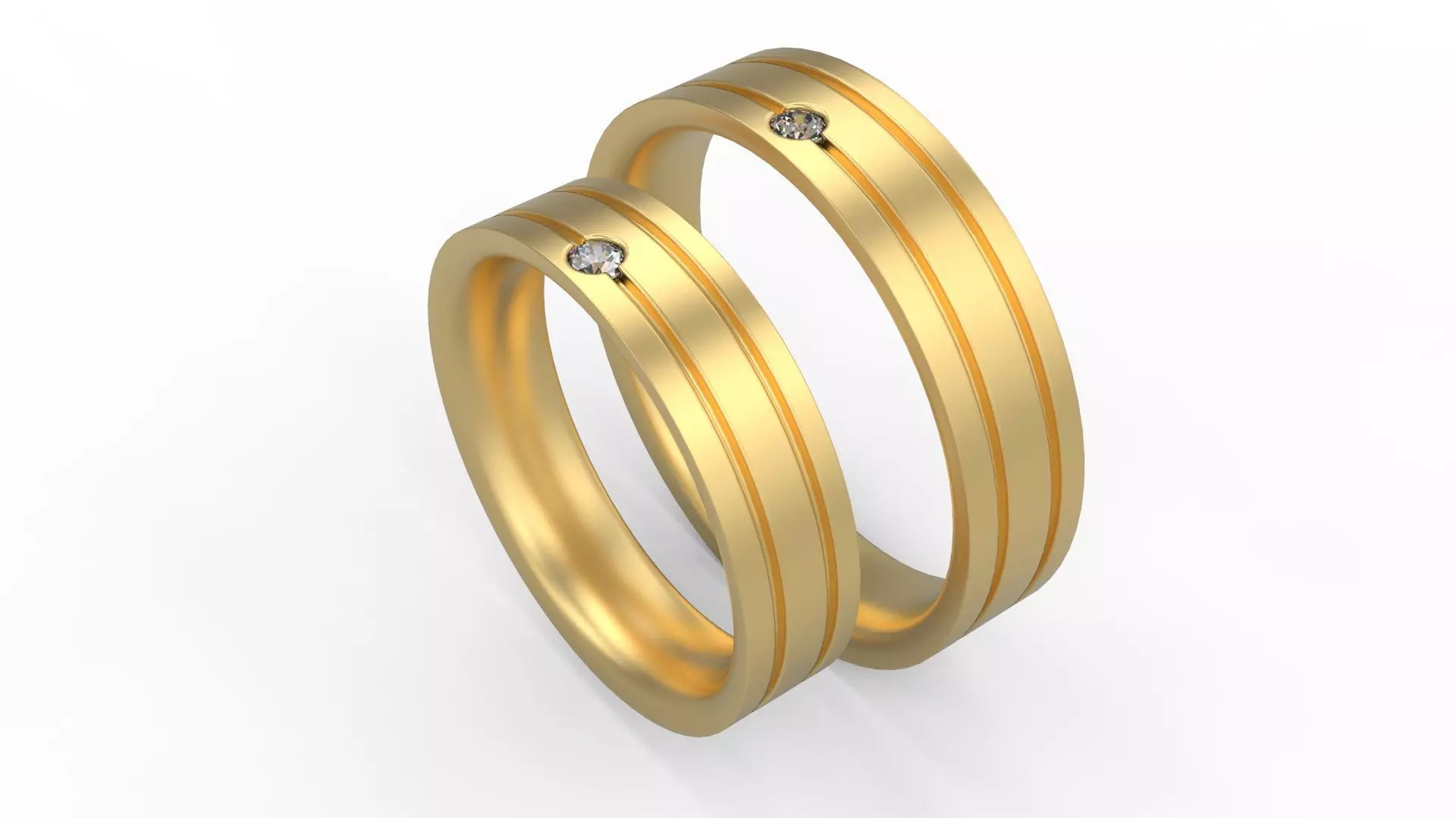 Band Ring 120 3D print model_0
