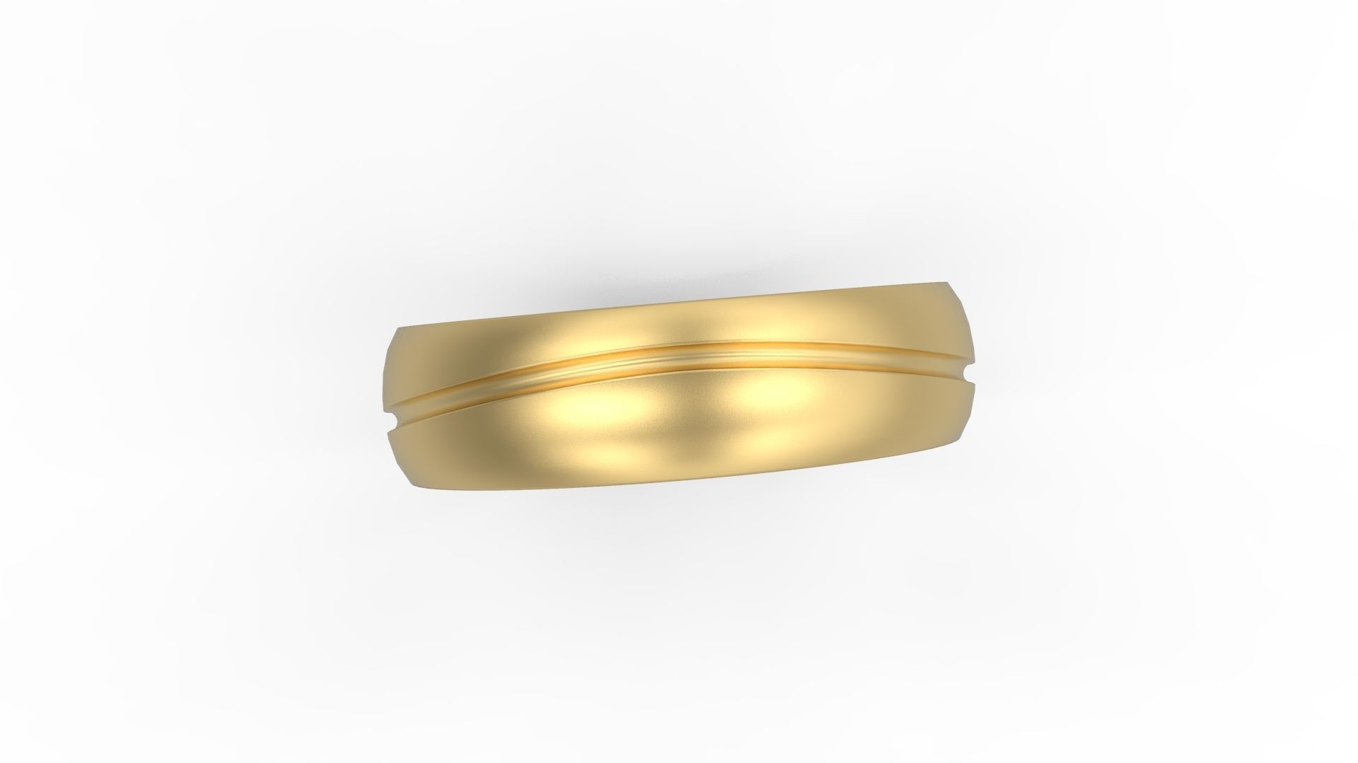 Band Ring 141 3D print model_4