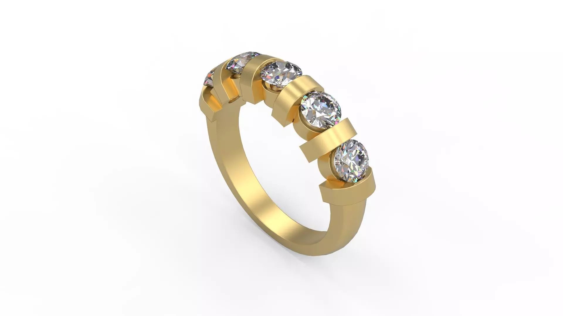 Band Ring 140 3D print model