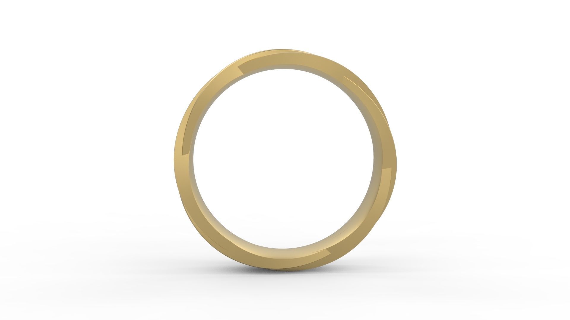 Band Ring 135 3D print model_1