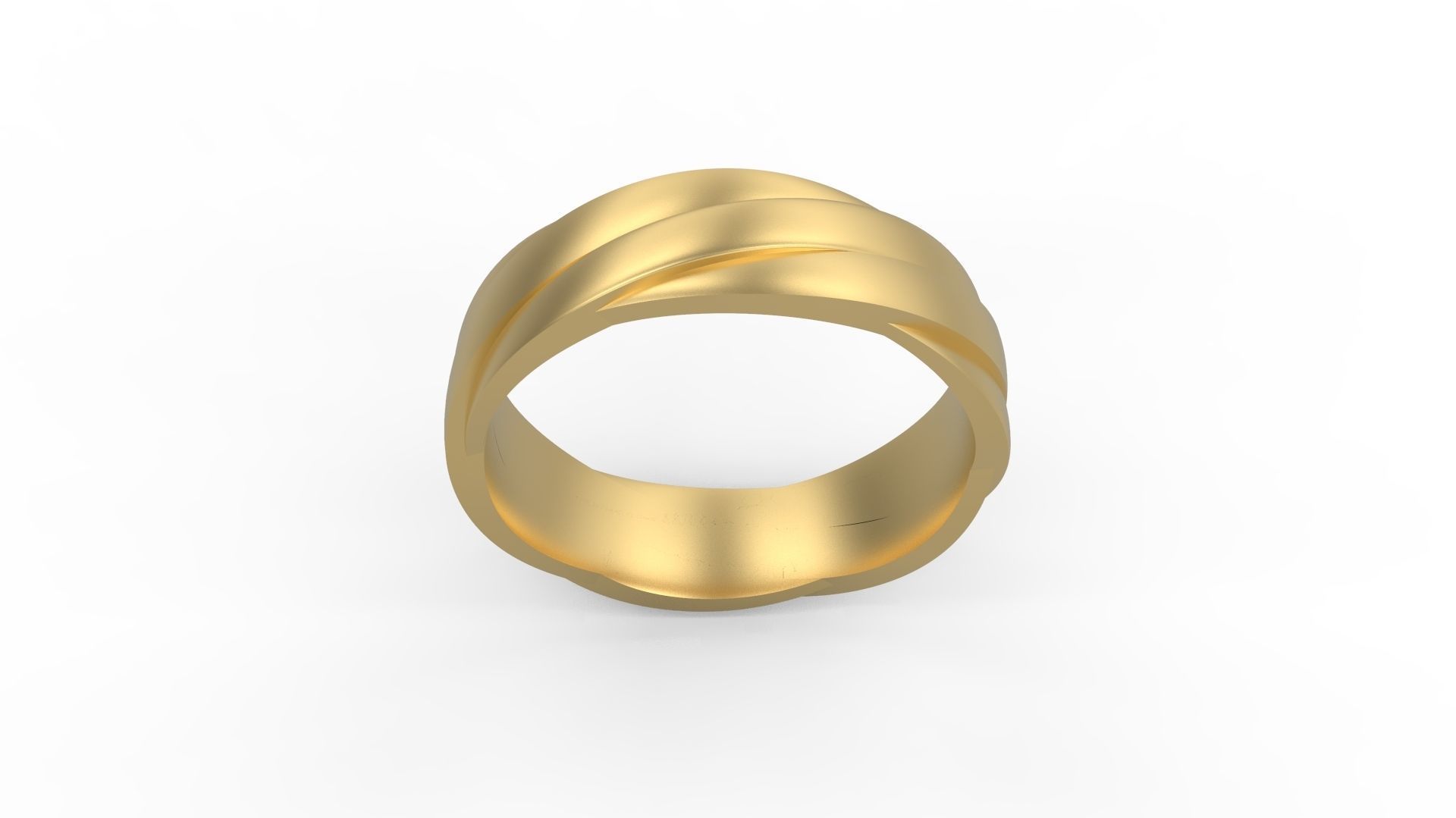 Band Ring 135 3D print model_3