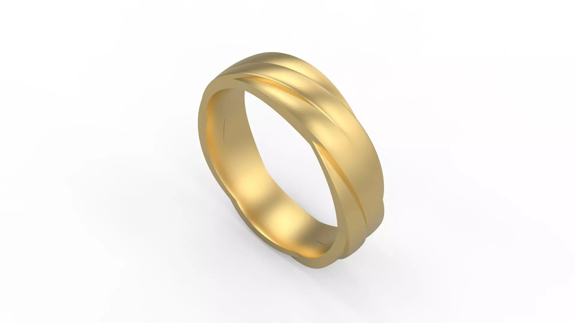 Band Ring 135 3D print model_0