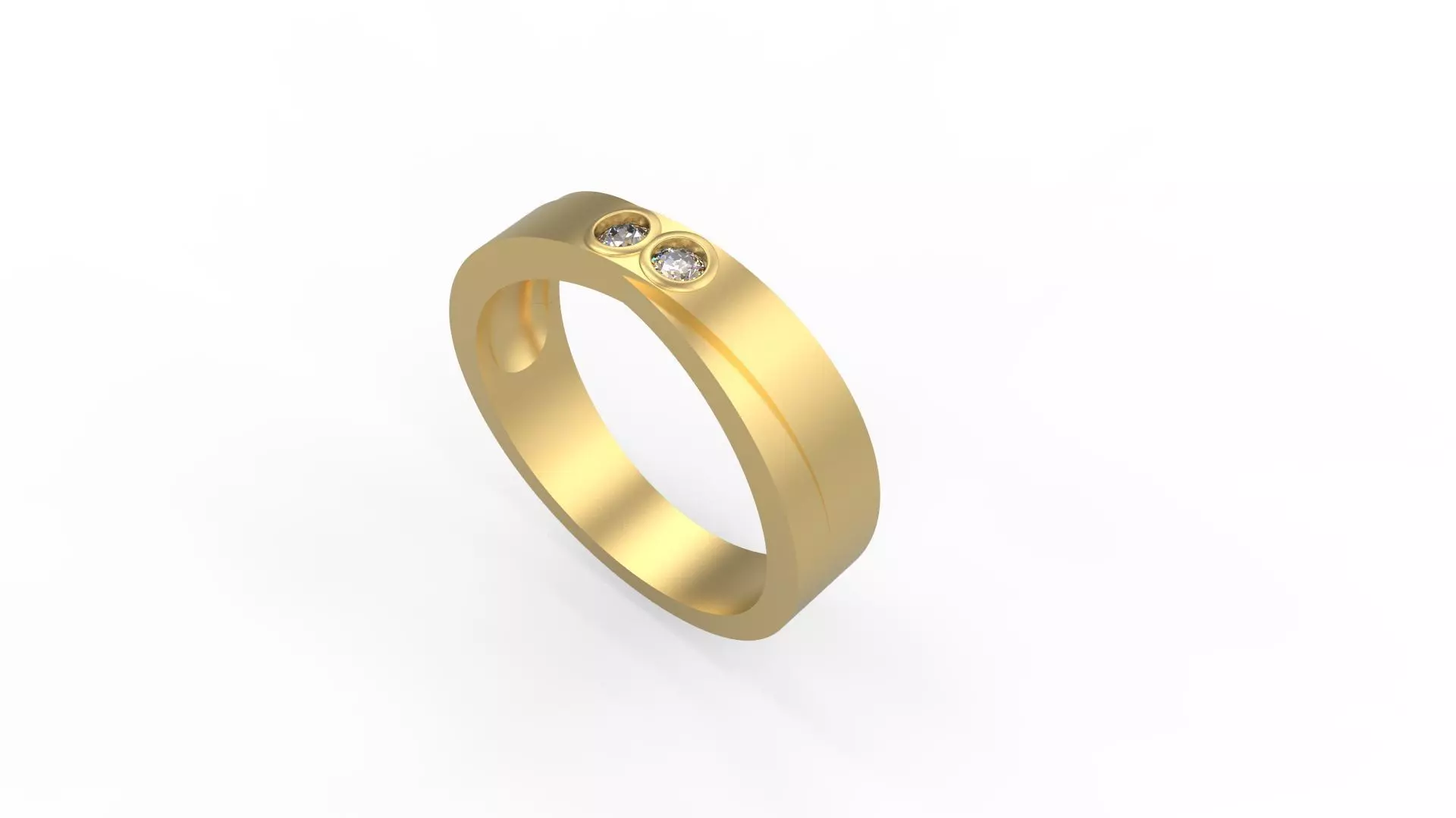 Band Ring 150 3D print model_0