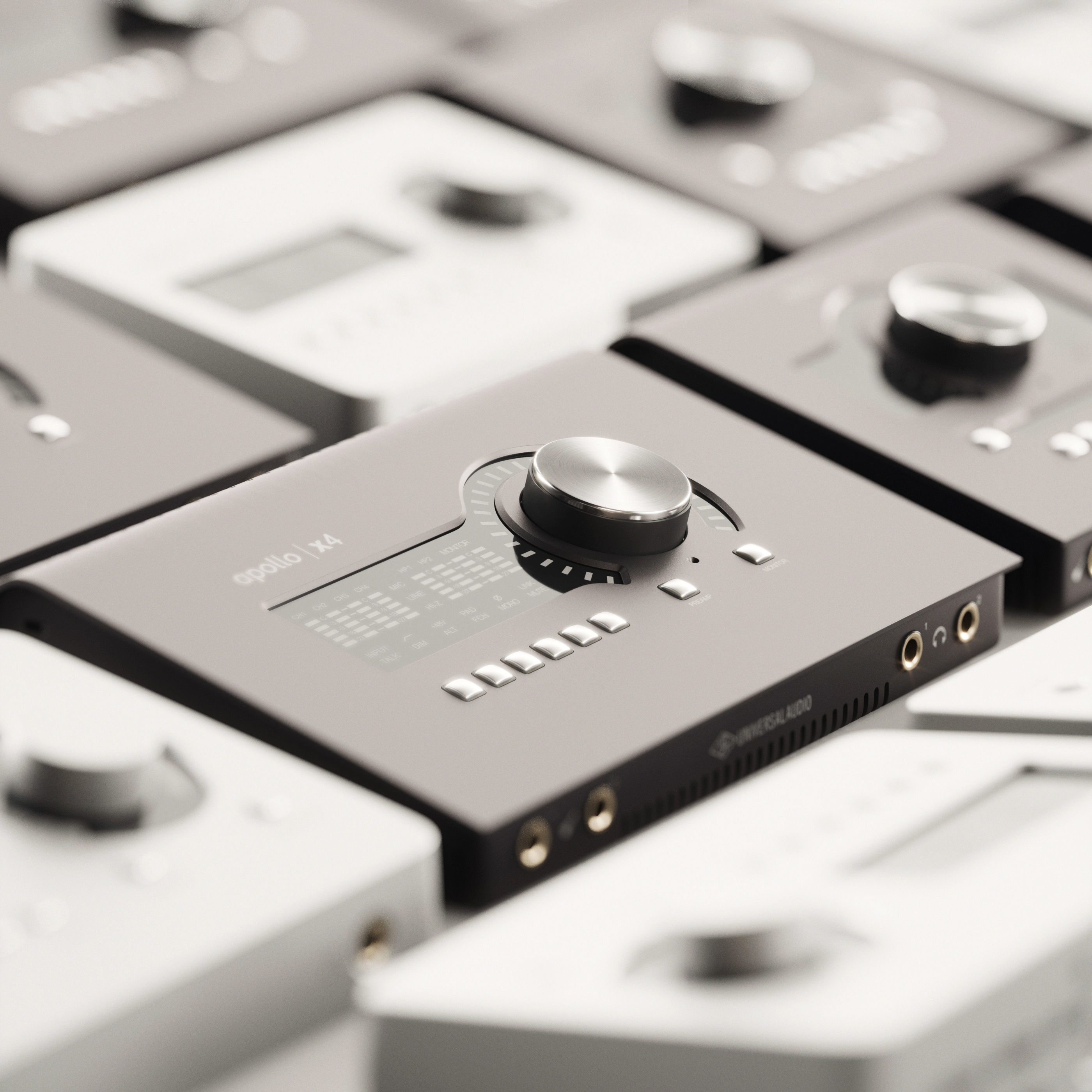 Apollo Audio Interfaces 3D model_3