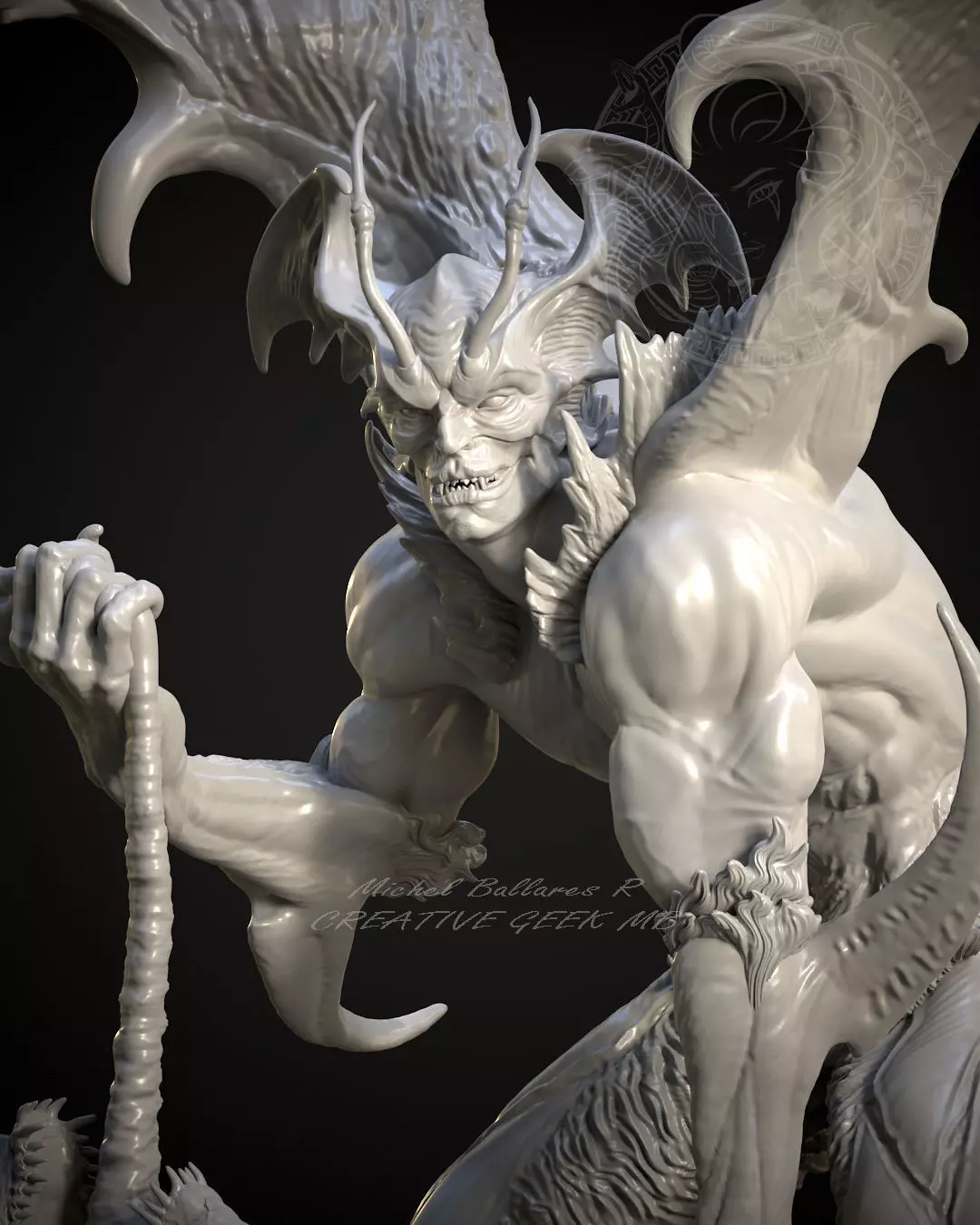 DEVILMAN BY CREATIVE GEEK MB 3D print model_0