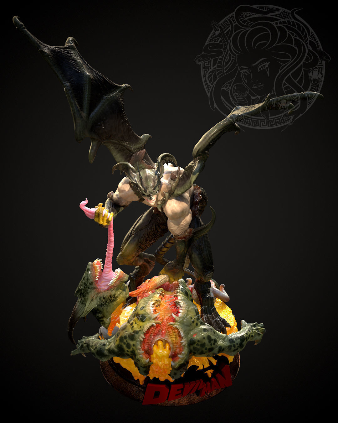 DEVILMAN BY CREATIVE GEEK MB 3D print model_3