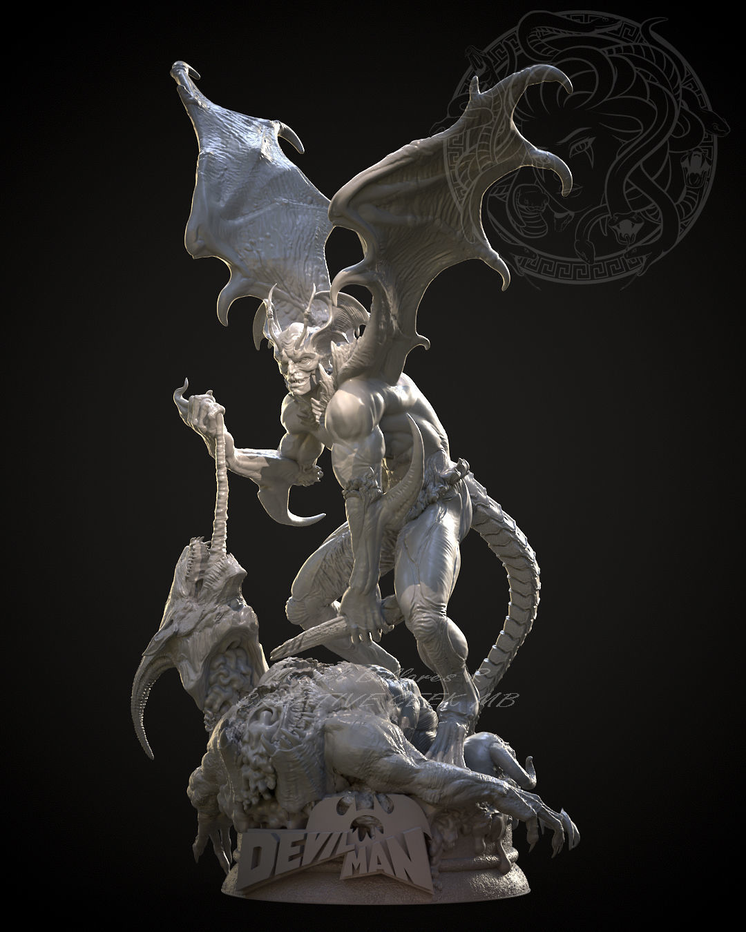 DEVILMAN BY CREATIVE GEEK MB 3D print model_5