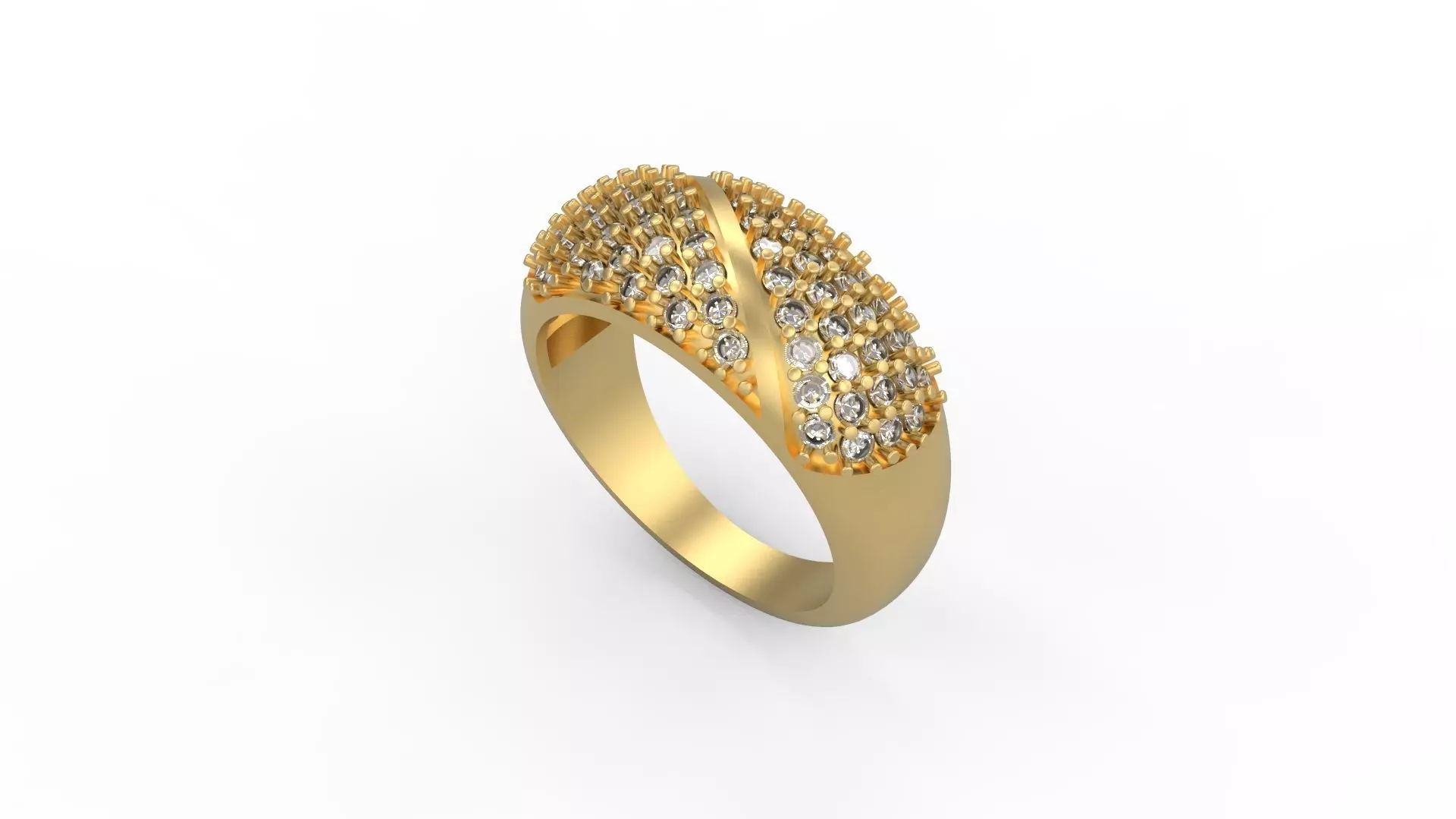 Band Ring 169 3D print model_0