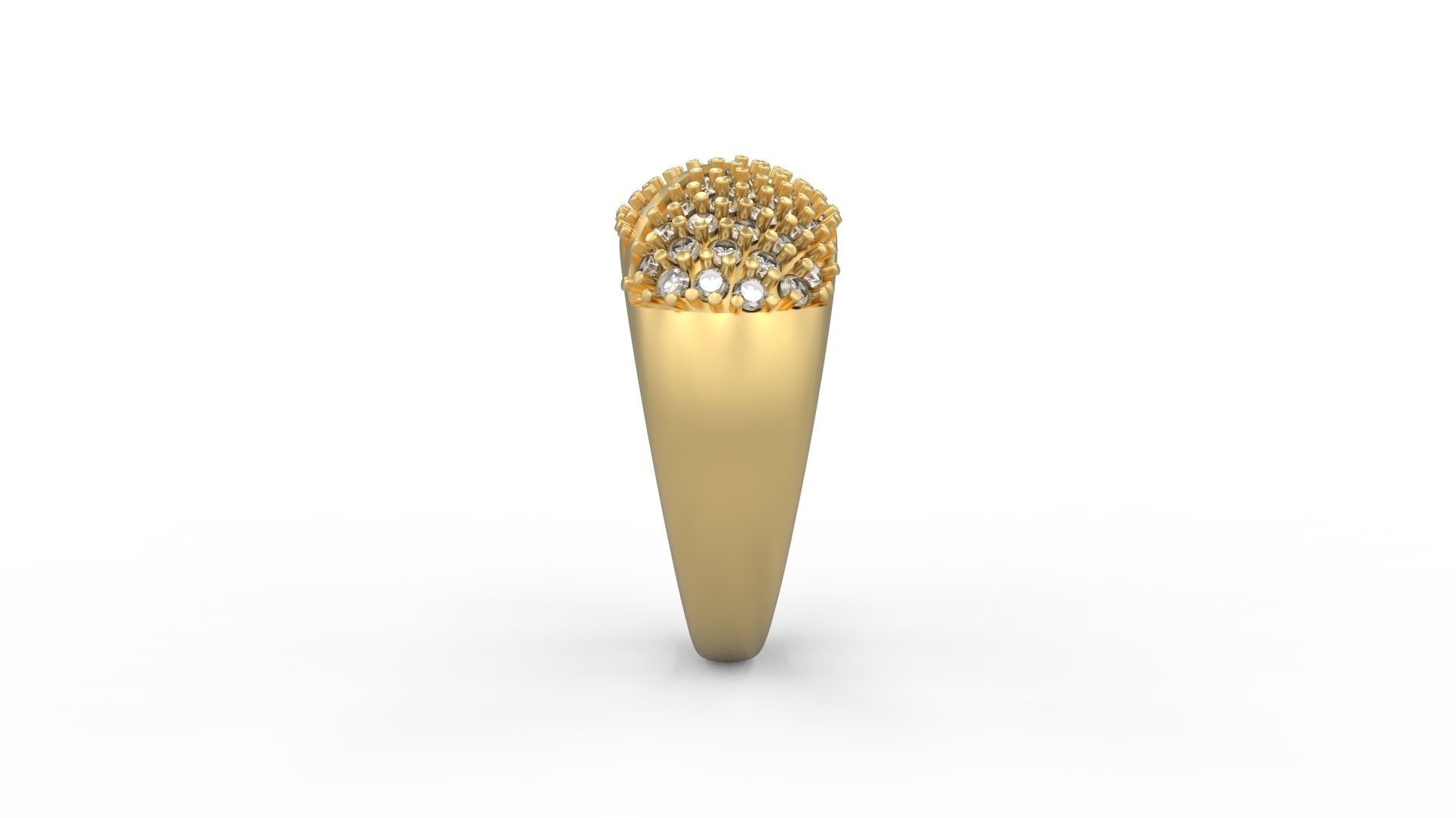 Band Ring 169 3D print model_2