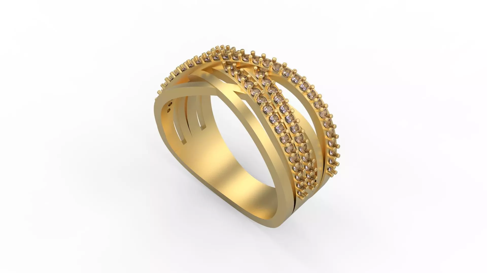 Band Ring 168 3D print model_0