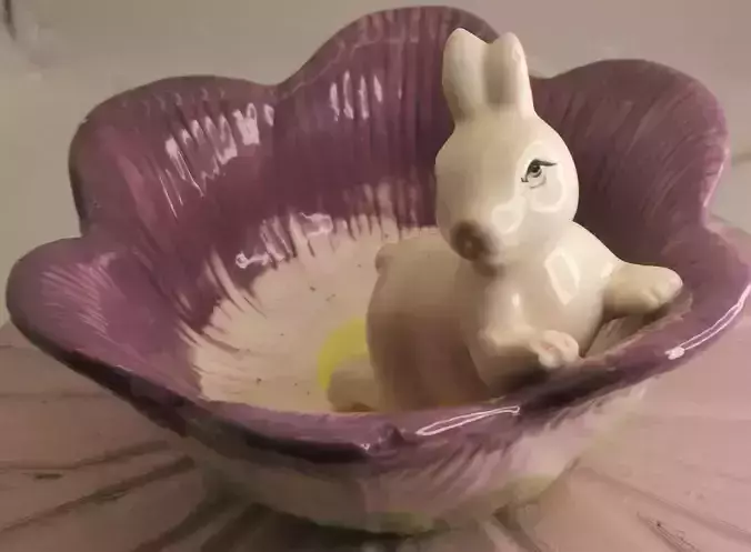 bunny dish