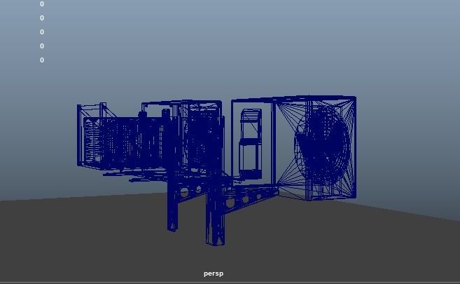 Cool Breeze AC Units for Ultimate Comfort Low-poly 3D model_14