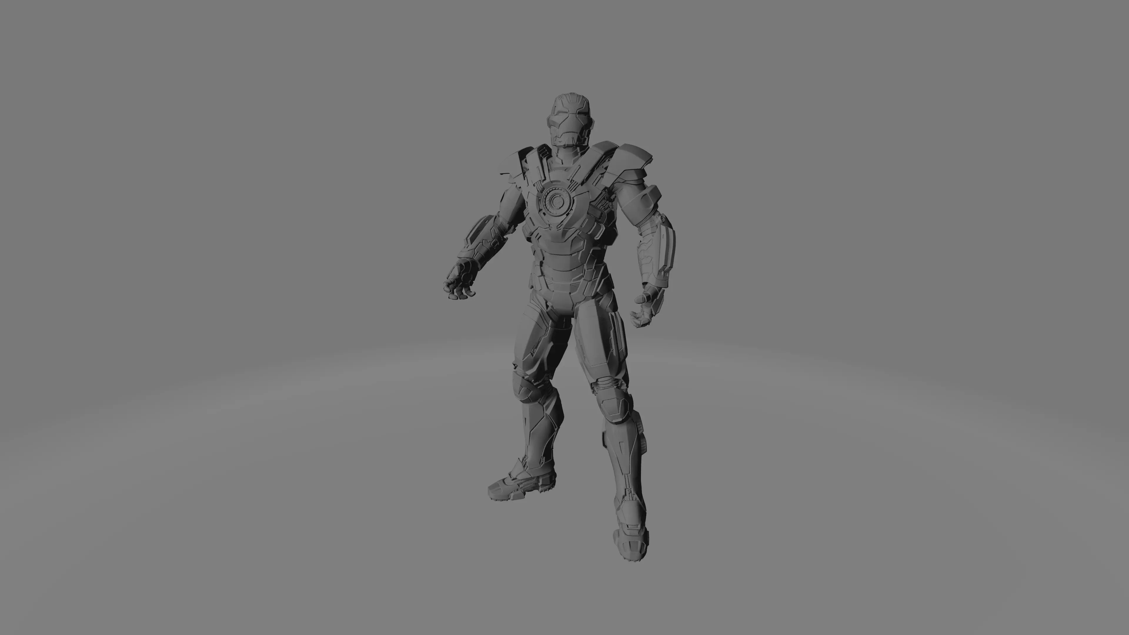 Iron man mk 17 Free 3D print model