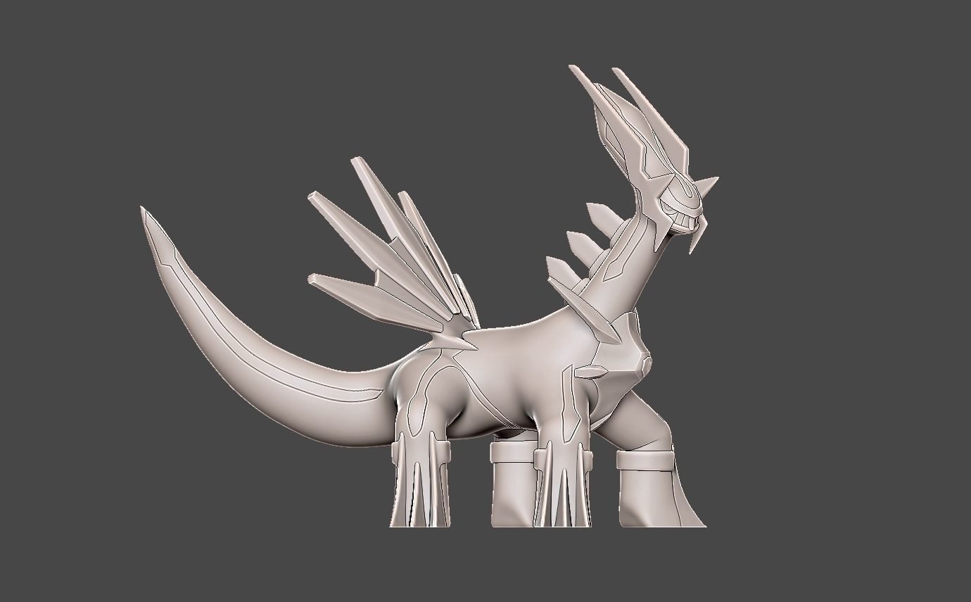 pokemon dialga 3D print model_6