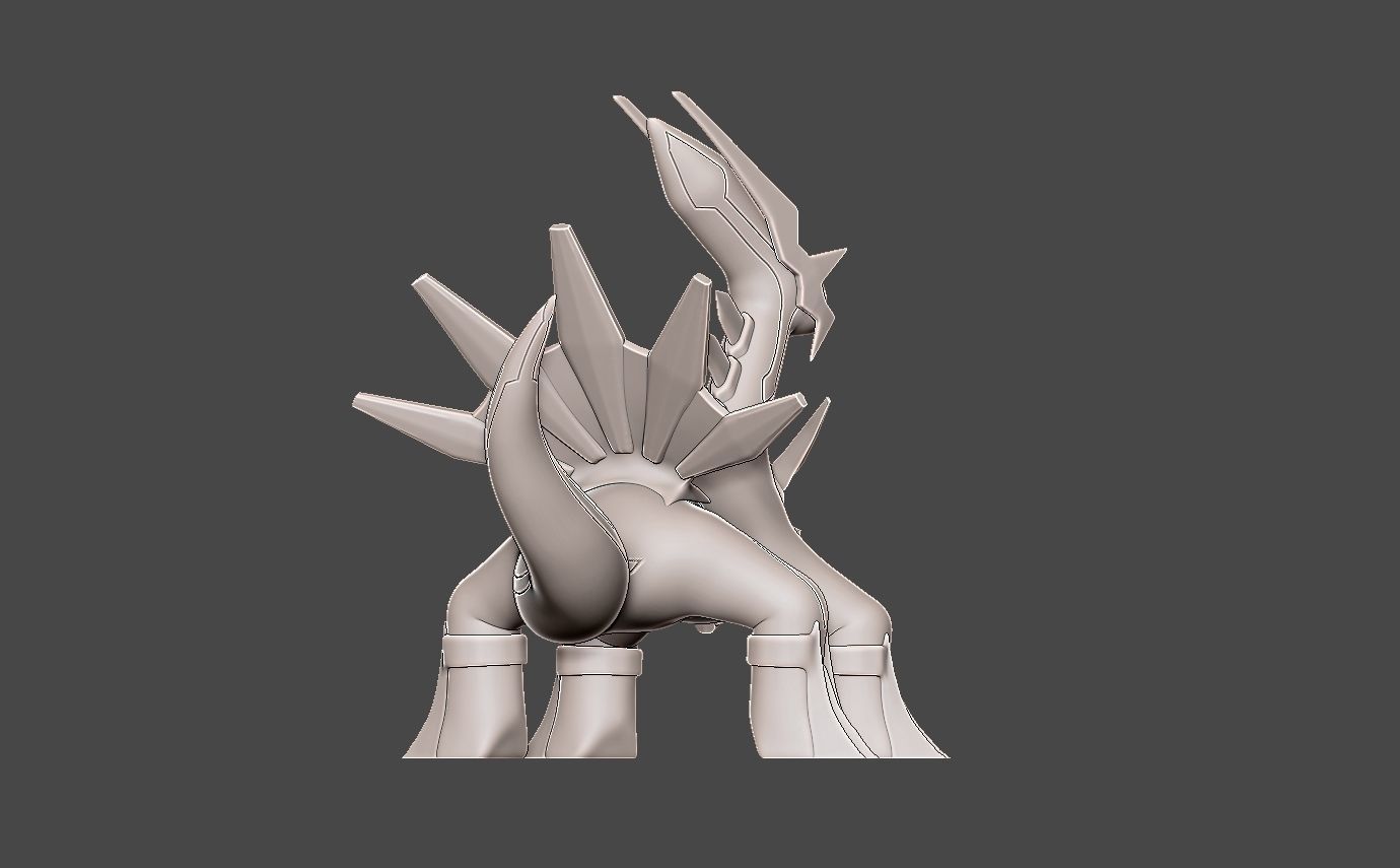 pokemon dialga 3D print model_10