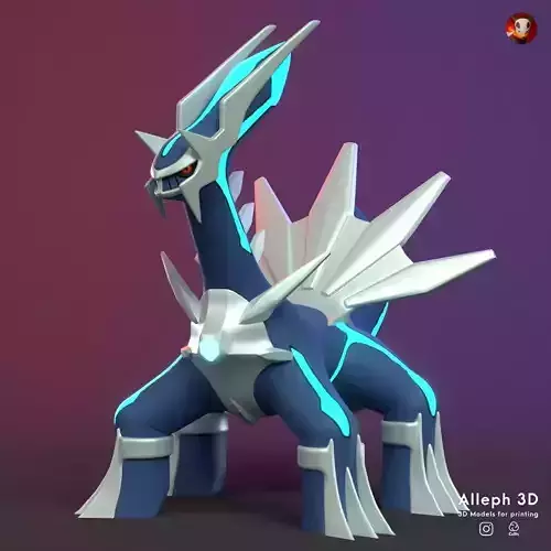 pokemon dialga 3D print model