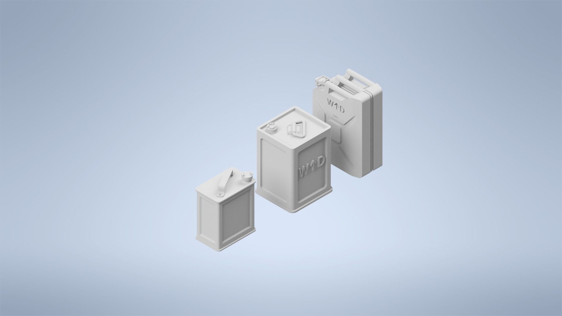 british canister set WW2 1 35 3D print model_1