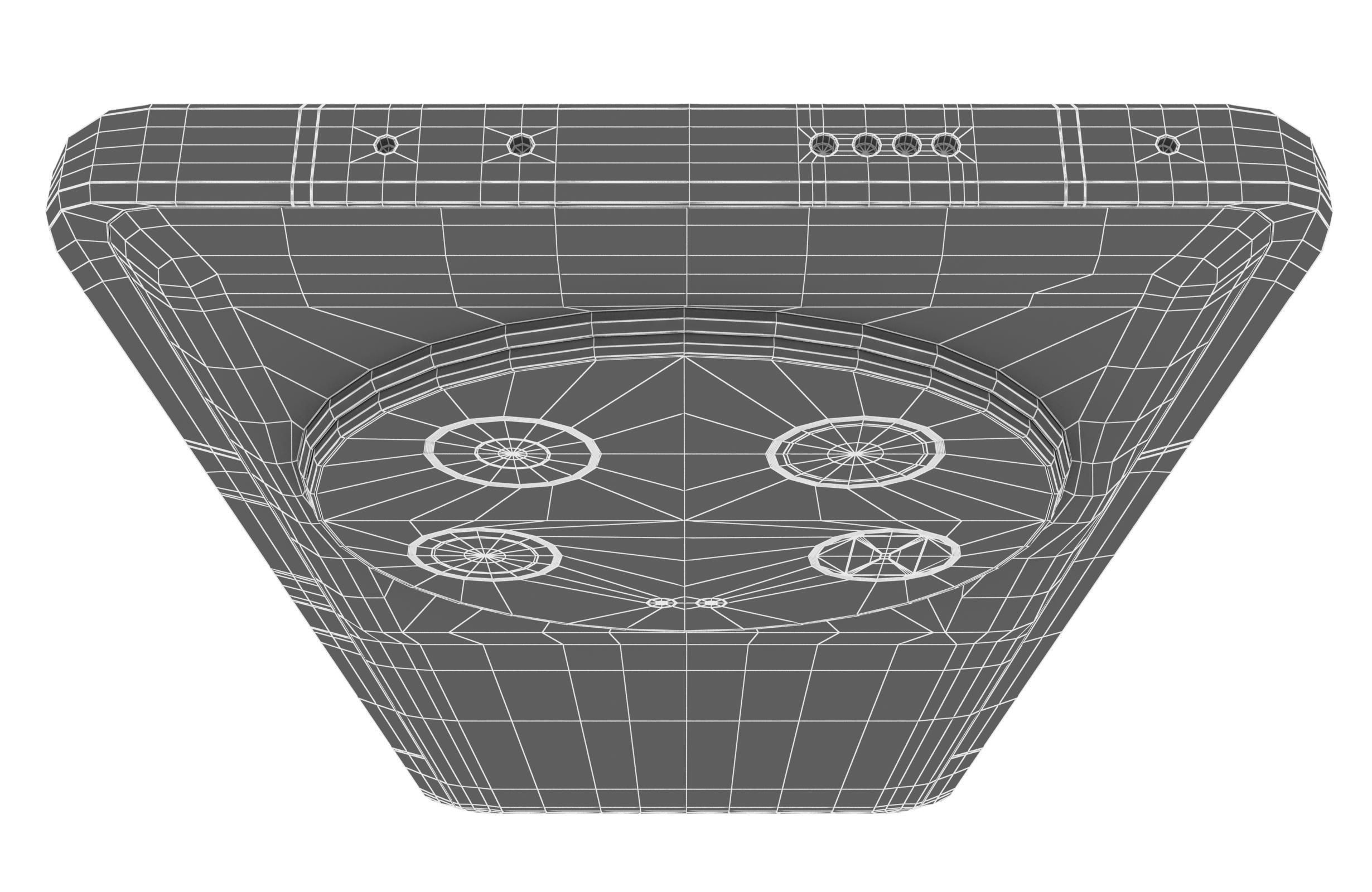 Xiaomi 13 Ultra Black Low-poly 3D model_24