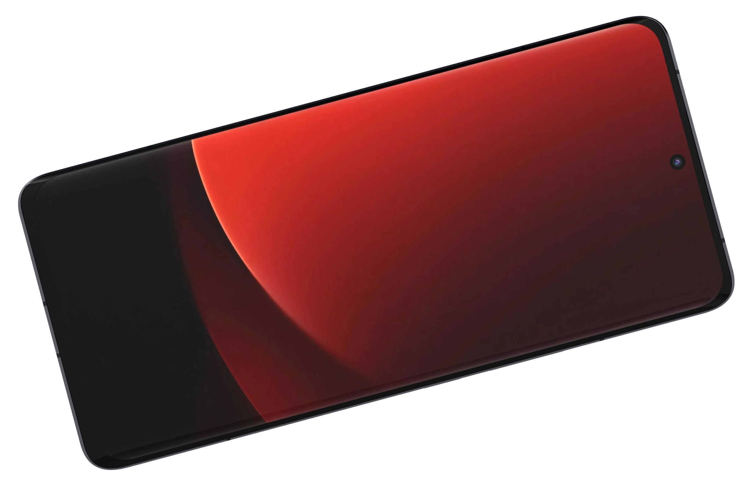 Xiaomi 13 Ultra Black Low-poly 3D model_10