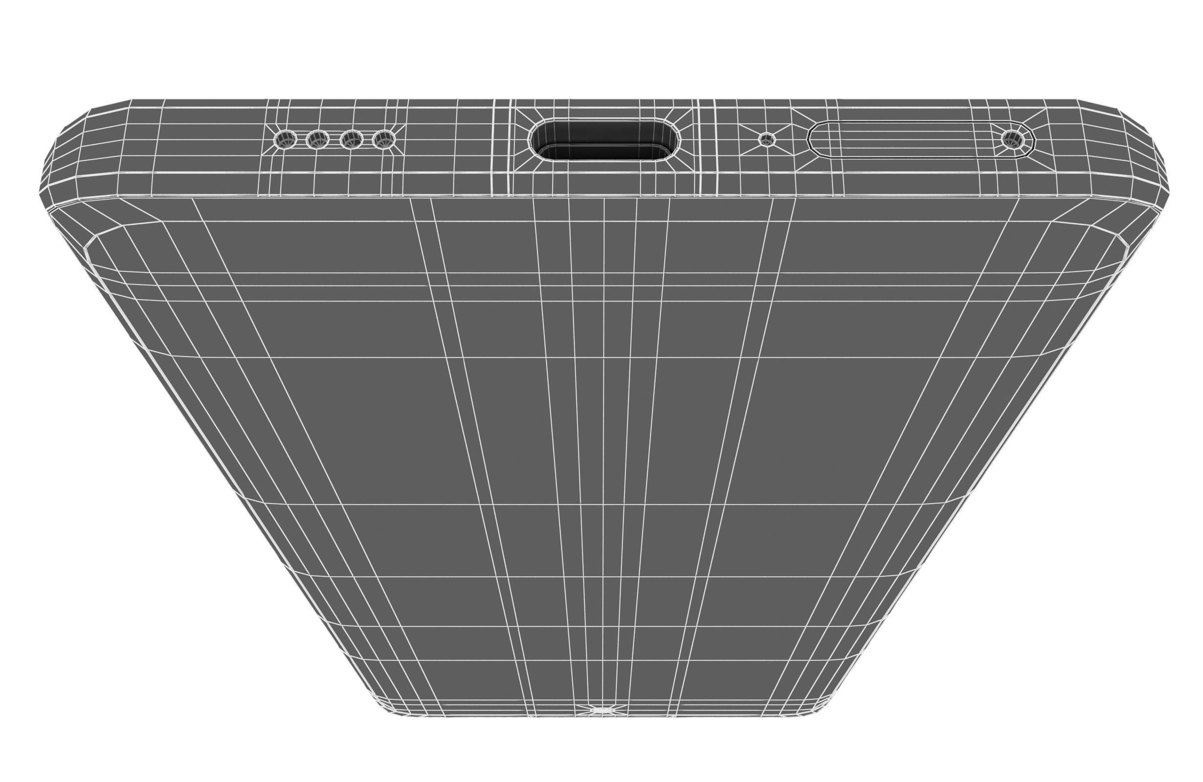 Xiaomi 13 Ultra Black Low-poly 3D model_25