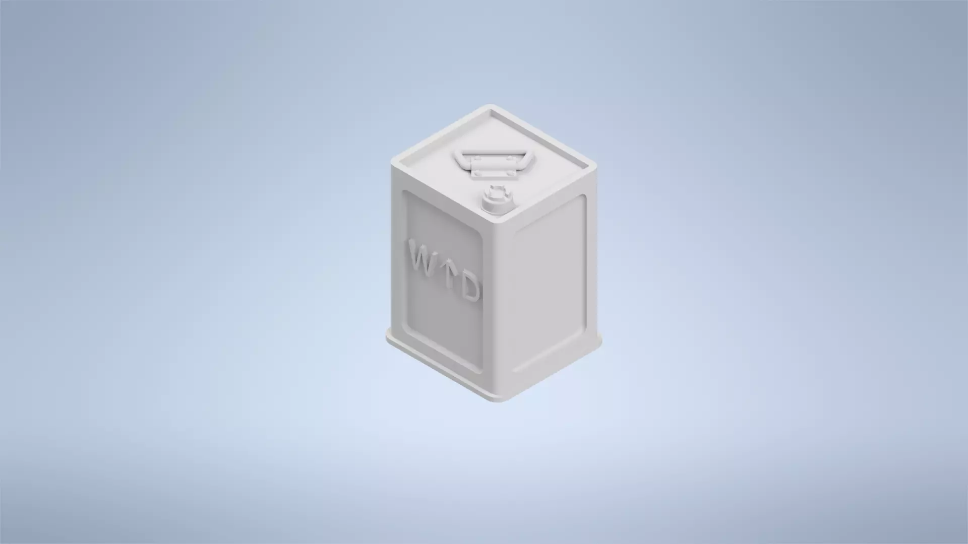 british fuel canister WW2 1 35 3D print model