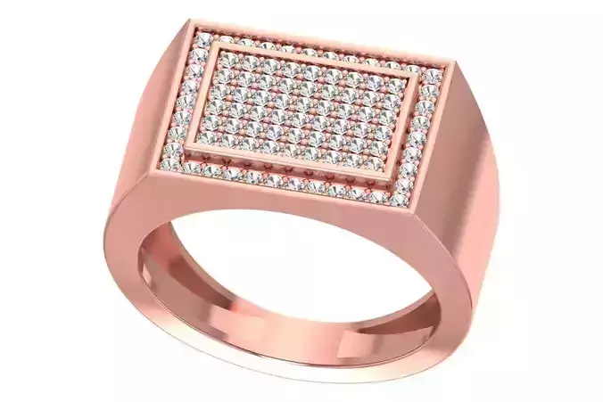 Mens Ring 3dm STL OBJ FBX Renders Details