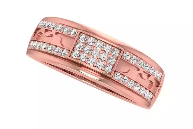 Mens Ring 3dm STL OBJ FBX Renders Details