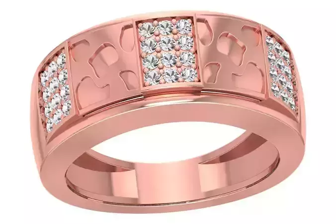 Mens Ring 3dm STL OBJ FBX Renders Details